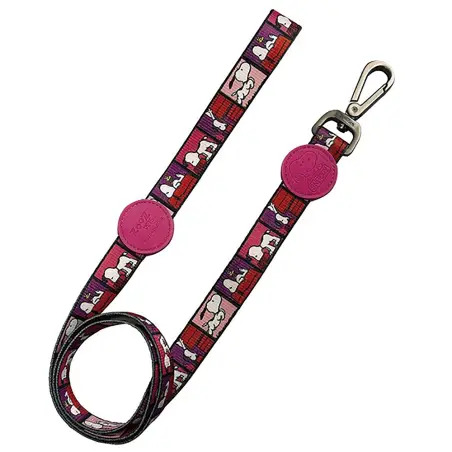 Trela Rosa/Frames Snoopy - XS - 120cm/1cm - 1040220943
