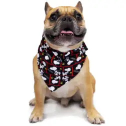 Bandana Snoopy Preto/Frames L Snoopy - 1040240441