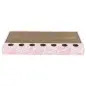 Arranhador Em Cartao C/ Brinquedos 48x25 Cm rosa Trixie