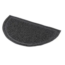 Tapete Semi-circular Em Pvc P/ Wc 41x25 Cm antracite Trixie - 1160320240