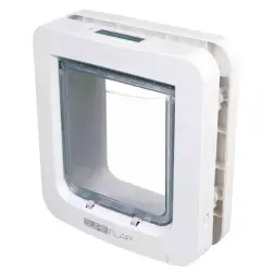 Porta "sureflap" C/ident. Microchip branca 26,2x28x Trixie - 1040480022