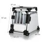 Transp. Em Aluminio inclinada P/ Caes 48x57x64 Cm Trixie
