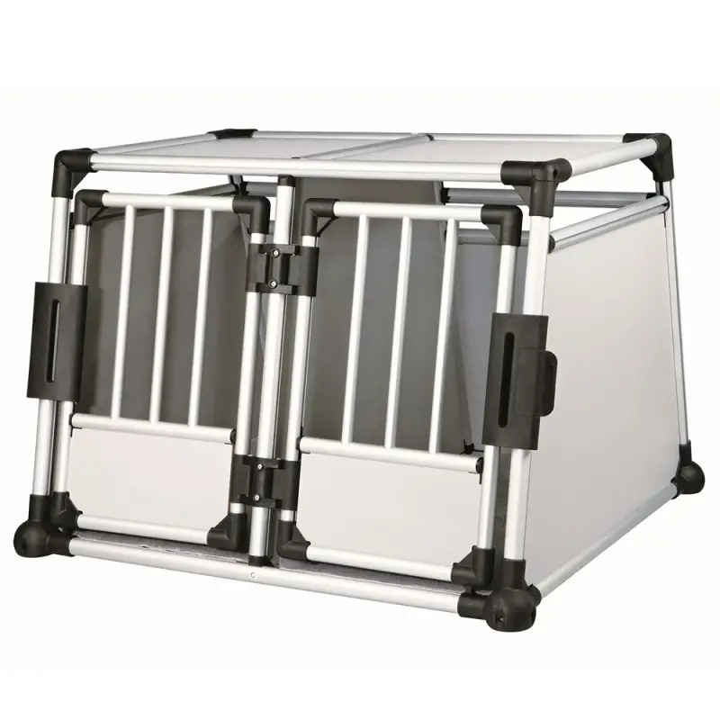 Transp. Dupla Em Aluminio inclinada P/ Caes 93x64x8 Trixie Transp. Dupla Em Aluminio inclinada P/ Caes 93x64x8 Trixie