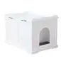 Casa P/ Gatos C/ Divisao P/ Wc mdf 75x51x53 Cm bra Trixie Casa P/ Gatos C/ Divisao P/ Wc mdf 75x51x53 Cm bra Trixie