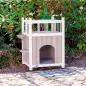 Casa Pinho Tratado C/ Varanda 45x65x45 Cm cinza/bran Trixie