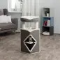 Cat Tower Arma 98 Cm cinza/branco/cinza Trixie