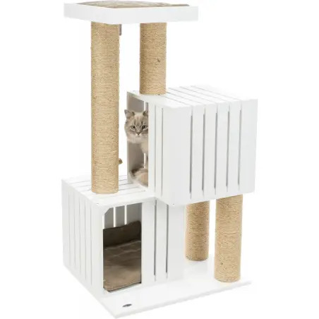 Arranhador "be Nordic Skadi" P/ Gatos 114 Cm  branco Trixie - 1040061478
