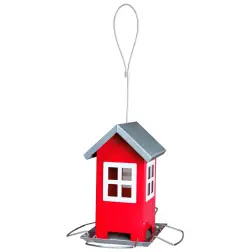 Comedouro Em Metal P/ Suspender 19x20x19 Cm vermelho Trixie - 1040090774