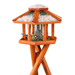 Comedouro "natura" C/ Silo Integrado P/ Jardim Trixie - 1040090798