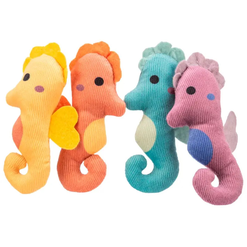 Cavalo-marinho Em Pelucia P/ Gatos 11 Cm Trixie