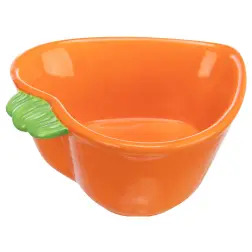 Gamela Em Ceramica "cenoura" P/porq. India/coelhos 18 Trixie - 1040090394