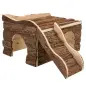 Castelo "ineke" Com Rampa Em Madeira Natural 38x25x50 Trixie