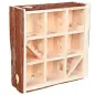 Torre Em Madeira P/ Exercicio P/ Ratos 30x30x10 Cm Trixie