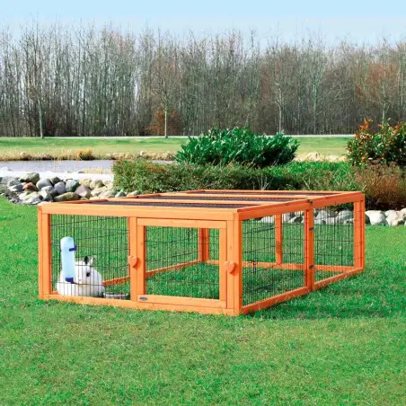 Recinto Em Madeira "natura" C/ Tecto 174x48x109 Cm Trixie - 1040140275