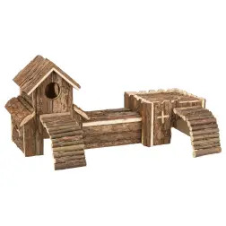 Construçao "frida Xl" Em Madeira Natural" 47x22x15 Cm Trixie #1 - 1040160092