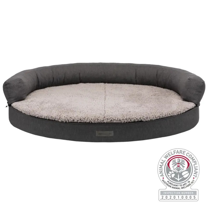 Sofa "vital Bendson" 100x80 Cm cinza Escuro/cinza Cl Trixie Sofa "vital Bendson" 100x80 Cm cinza Escuro/cinza Cl Trixie