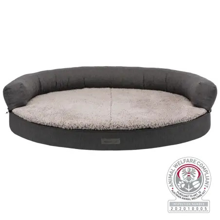 Sofa "vital Bendson" 100x80 Cm cinza Escuro/cinza Cl Trixie - 1040310338