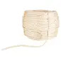 Corda Em Sisal Natural Ø10 Mm rolo Aprox. 220 Mt Trixie
