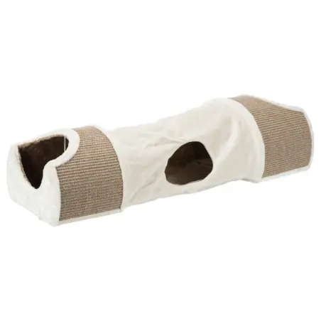 Tunel P/ Arranhar C/ Cobertura Em Pelucia - 110x38x38 Trixie - 1040061484