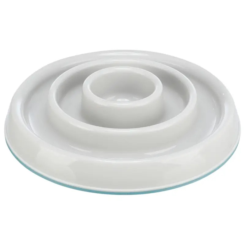 Gamela "slow Feed" Em Polipropileno/tpr 0,45lt/ø23cm  Trixie