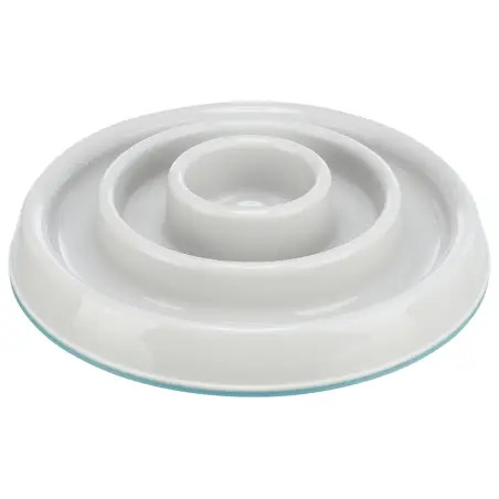Gamela "slow Feed" Em Polipropileno/tpr 0,45lt/ø23cm  Trixie - 1040090567