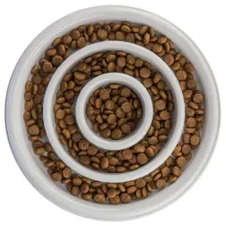 Gamela "slow Feed" Em Polipropileno/tpr 0,45lt/ø23cm  Trixie - 1040090567