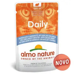 "ALMO NATURE" CAT DAILY -  BACALHAU E CAMARÃO 30 UNIDADES - 1540260181