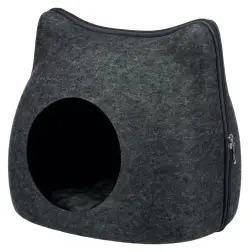Gruta "cat" 38x35x37 Cm antracite Trixie - 1040070309
