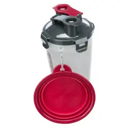 Contentor Portatil P/agua/raçao plastico 2x0,35lt/ø Trixie #1 - 1040090522