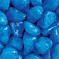 Areia Colorida Azul Brilhante 8-14mm / 1 Kg Diversas