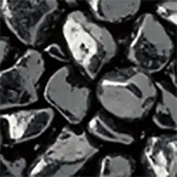 Areia Colorida Preto Brilhante 8-14mm / 1 Kg Diversas - 1040350173