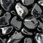 Areia Colorida Preto Brilhante 8-14mm / 1 Kg Diversas