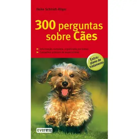 Livro 300 Perguntas Sobre Caes - 1040320016