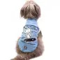 T-shirt Skateboard Blue Snoopy