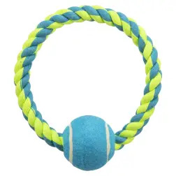 Bola De Tenis C/ Argola Em Algodao Trixie - 1040060938