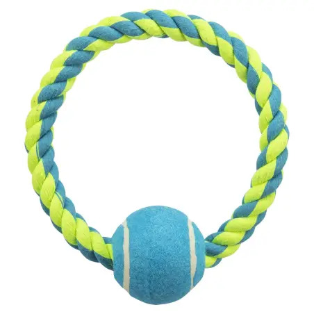 Bola De Tenis C/ Argola Em Algodao Trixie - 1040060938