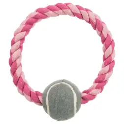 Bola De Tenis C/ Argola Em Algodao Trixie #1 - 1040060938