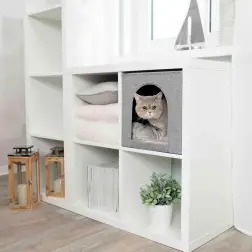 Gruta "ella" 33x33x37 Cm cinza Trixie - 1040070228