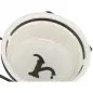Gamela Em Ceramica "water" 0,25 Lt / Ø13 Cm branco/p Trixie