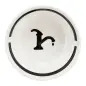Gamela Em Ceramica "water" 0,25 Lt / Ø13 Cm branco/p Trixie