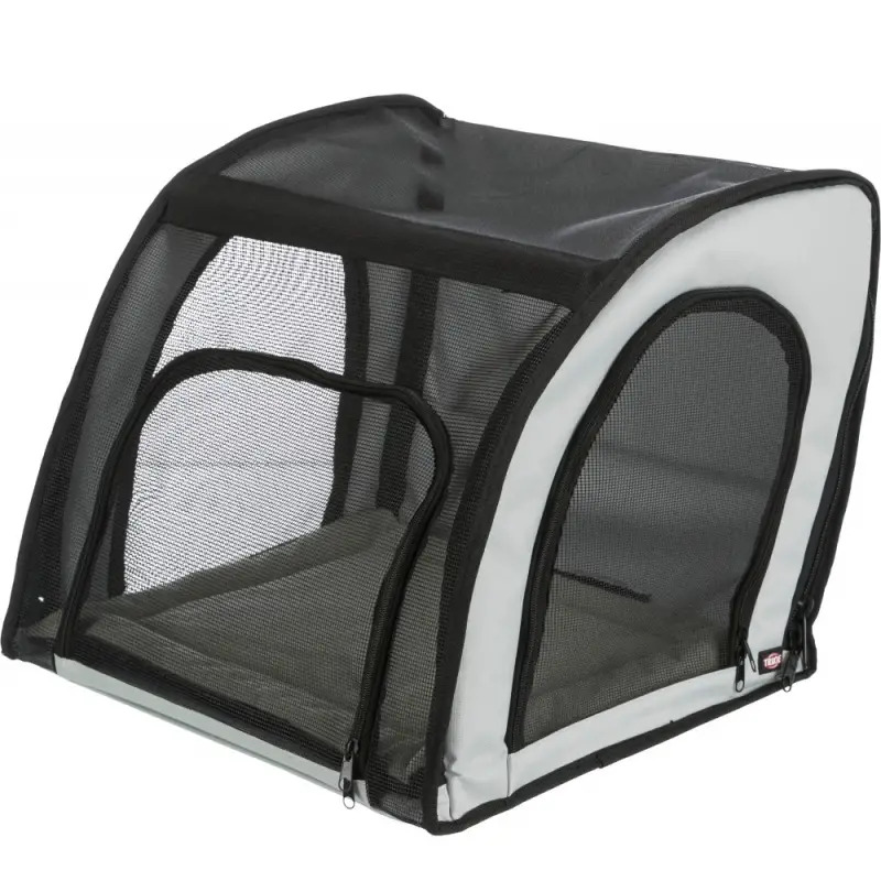 Assento P/ Automovel P/caes 44x37x40 Cm cinza/preto Trixie