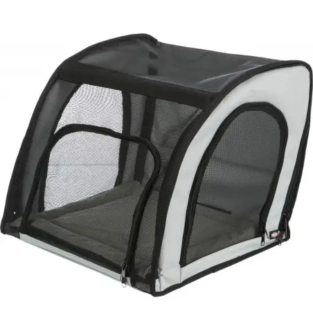 Assento P/ Automovel P/caes 44x37x40 Cm cinza/preto Trixie - 1040220540