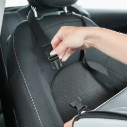 Assento P/ Automovel P/caes 44x37x40 Cm cinza/preto Trixie #2 - 1040220540