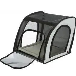 Assento P/ Automovel P/caes 44x37x40 Cm cinza/preto Trixie #14 - 1040220540
