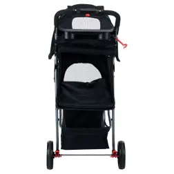 Buggy "friends On Tour" 47x100x80 Cm preto Trixie #4 - 1580090132