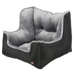 Assento P/automovel P/caes 50x40x50 Cm preto/cinza Trixie - 1040220748