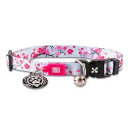 Max & Molly - Coleira C/ Id Tag "cherry Bloom" P/  Max&Molly - 1040080482