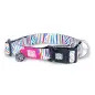 Coleira Com Id Tag "magic Zebra" Max & Molly Coleira Com Id Tag "magic Zebra" Max & Molly