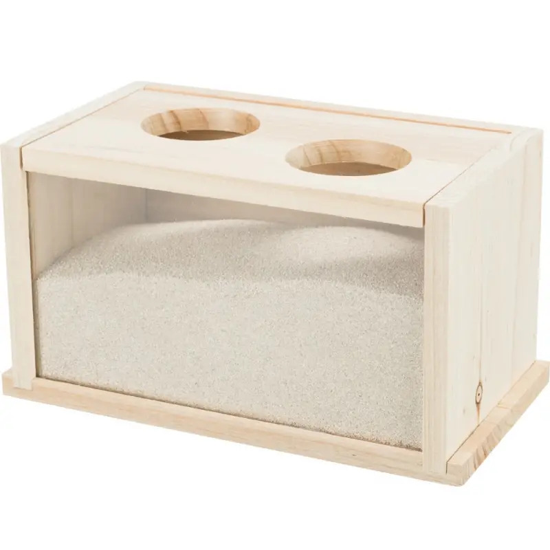 Banheira P/ Areia De Banho De Ratos/hamsters 20x12x12 Trixie