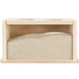 Banheira P/ Areia De Banho De Ratos/hamsters 20x12x12 Trixie - 1040380098